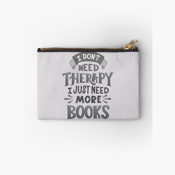 Item preview, No Therapy More Books Monochrome designed and sold by Kit Cronk.