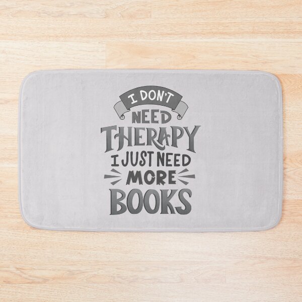 Item preview, No Therapy More Books Monochrome designed and sold by Kit Cronk.