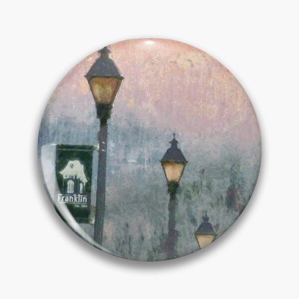 Item preview, Franklin, NC Streetlights In Twilight designed and sold by Jean Gregory Evans.