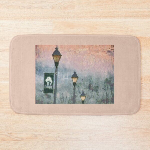 Item preview, Franklin, NC Streetlights In Twilight designed and sold by Jean Gregory Evans.