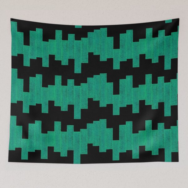 Item preview, Green bar pattern designed and sold by lion-house.