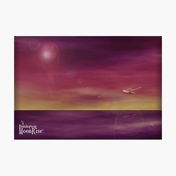 A Hemingway MoonRise Photographic Print