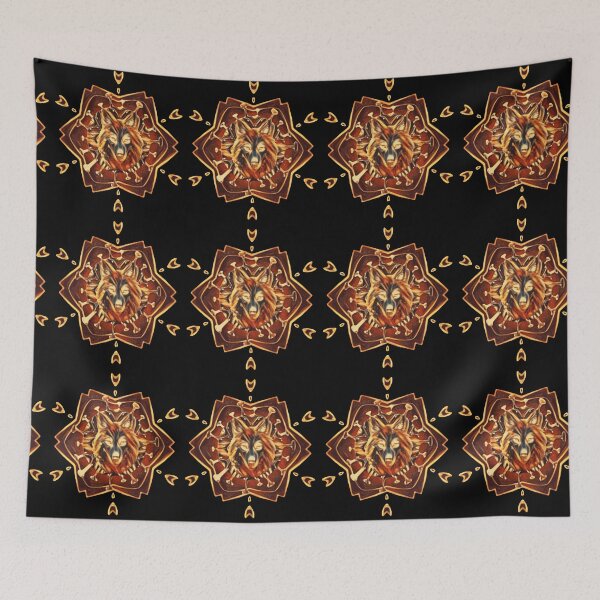 Item preview,  wolfe with carona virus designed and sold by James Bieber.