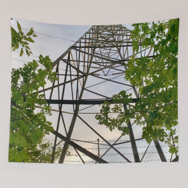 Item preview, Looking Up At A Pylon / Transmission Tower (Electricity and National Grid UK) designed and sold by selfdevelopment.