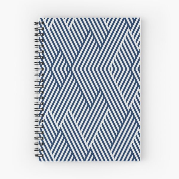 Item preview, Navy Vertigo Lines designed and sold by Foxicopter.