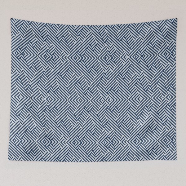 Item preview, Navy Vertigo Lines designed and sold by Foxicopter.