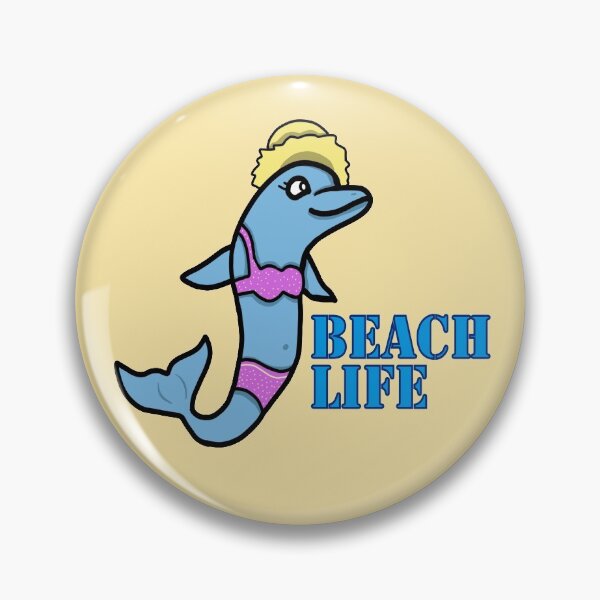 Item preview, Beach Life Dolphin designed and sold by Sara G.