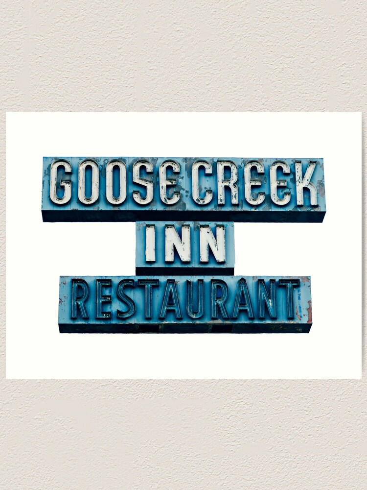 "Goose Creek Inn Franklin, TN" Art Print by colormemichelle Redbubble