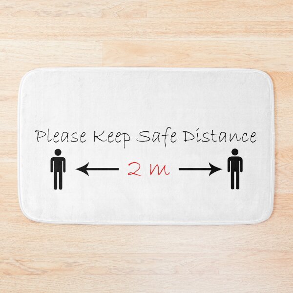 Item preview, Please Keep safe Distance  designed and sold by abaazeem.