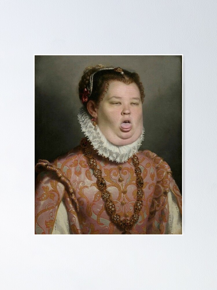 Victorian Mama June Honey Boo Boo Funny Classical Painting 