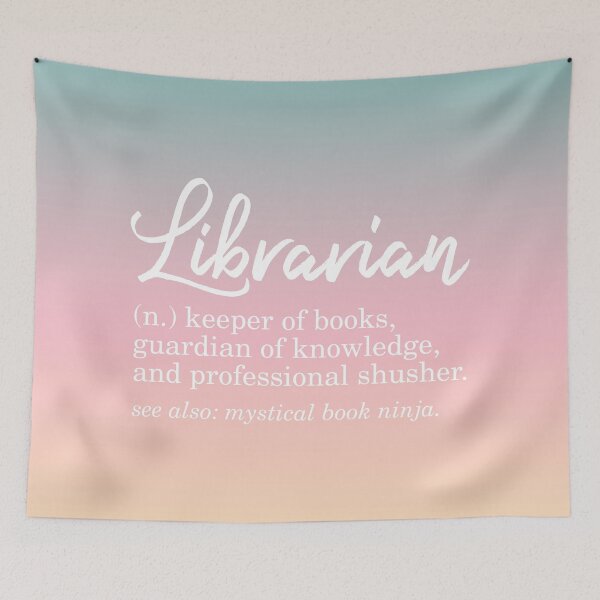 Item preview, Librarian Funny Definition - Unicorn Rainbow  designed and sold by Kit Cronk.
