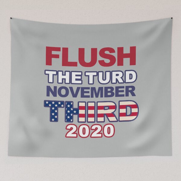 Item preview, Flush the Turd  designed and sold by Birdtheman12345.