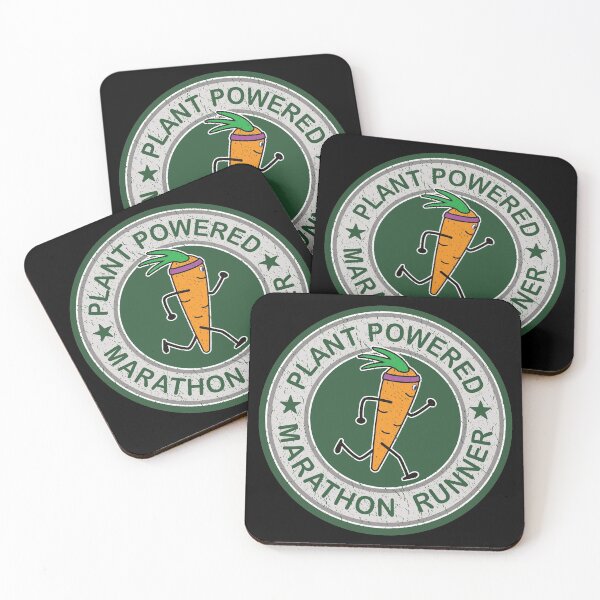 Item preview, Plant Powered Marathon Runner designed and sold by NoBonesLife.