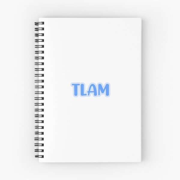 Item preview, TLAM Sticker Blue designed and sold by kfolan.
