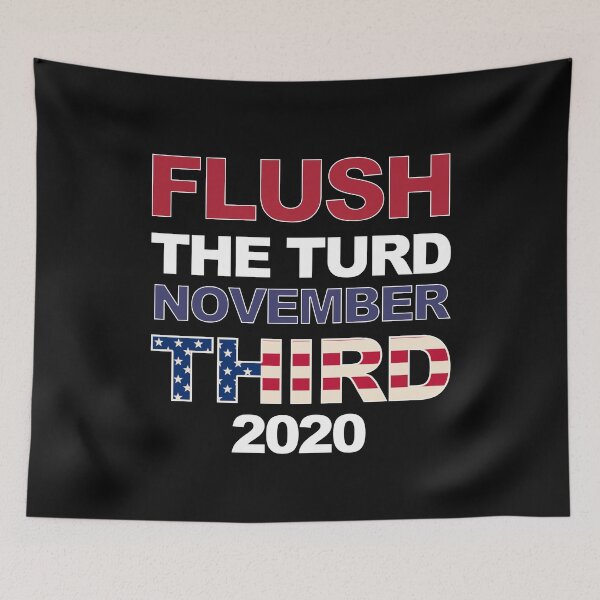 Item preview, Flush the Turd  designed and sold by Birdtheman12345.