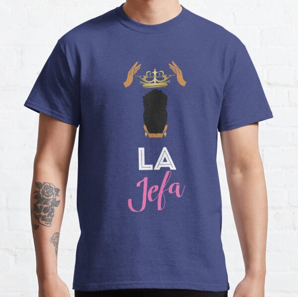 La Jefa T-Shirt SVG (front pocket & back design)