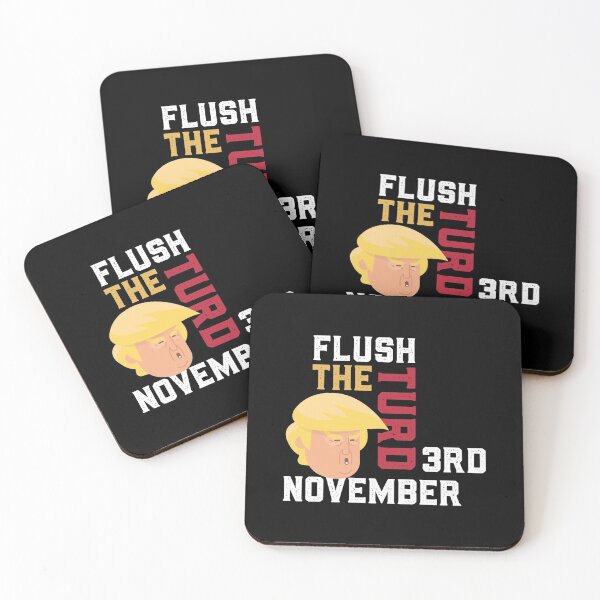 Item preview, Flush The Turd On November Third! designed and sold by MalikaBela.