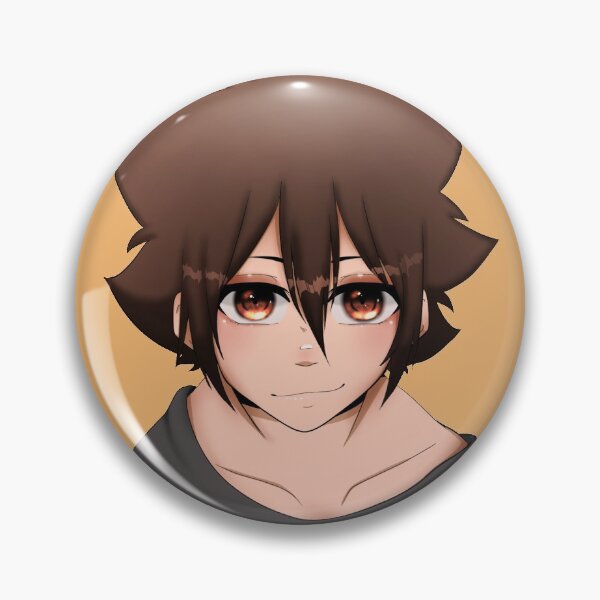 Glittery Eyes Pin