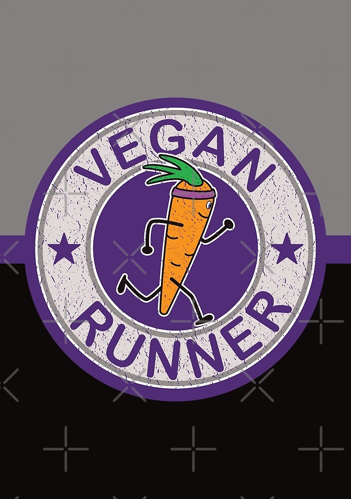 "Vegan Runner " by NoBonesLife Redbubble