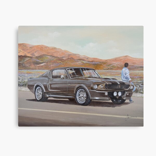 1967 Ford Mustang Fastback Eleanor Canvas Print