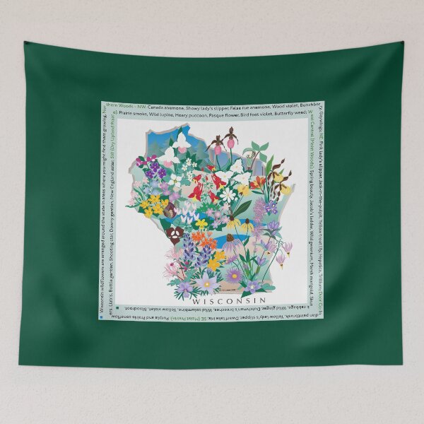 Item preview, Wisconsin Wildflowers designed and sold by rvjames.