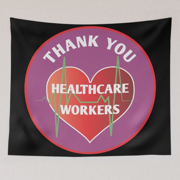 Item preview, Thank You Healthcare Workers designed and sold by dhajr.