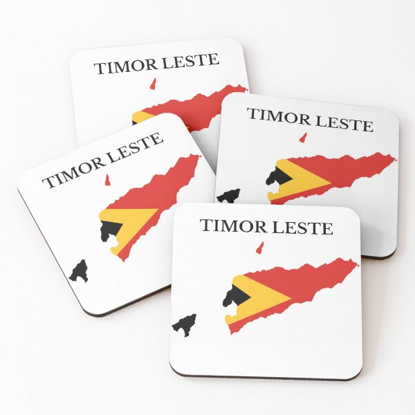 Item preview, Timor-Leste, East Timor flag map designed and sold by marosharaf.