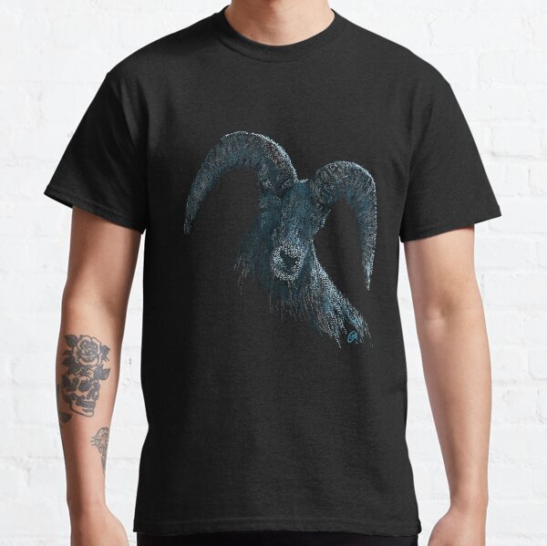 Item preview, Stipple drawing of a big horn  designed and sold by Coopart6363.