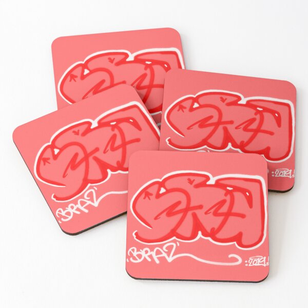 Item preview, Brazz - Graffiti Flop #2 (Red & White) designed and sold by Brazz Official.