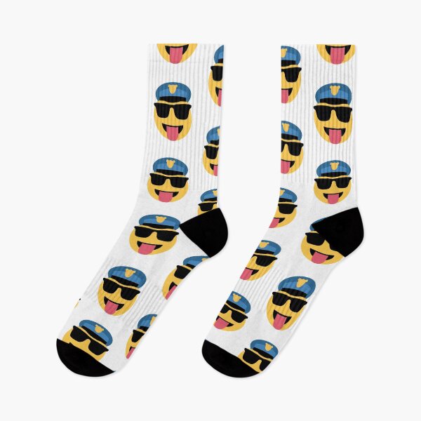 Item preview, Police Emoji  designed and sold by Rustic Valley Studio.