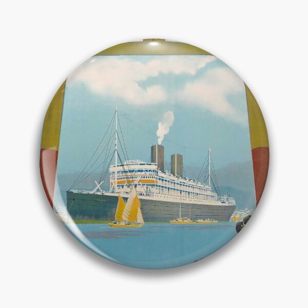 Item preview, Japon Extreme Orient vintage travel poster designed and sold by stickart-marek.