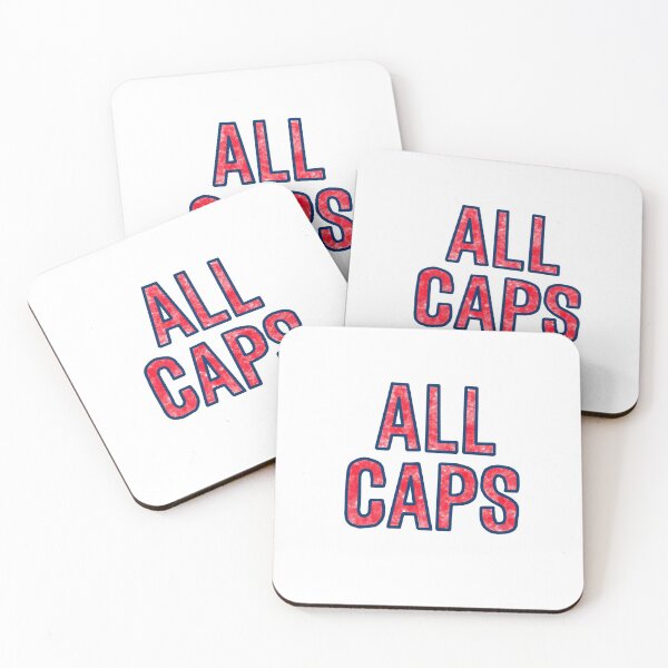 Item preview, ALL CAPS designed and sold by hayleykoteff.
