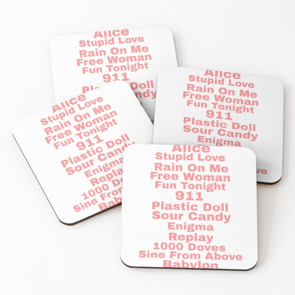 Item preview, Chromatica tracklist Lady Gaga designed and sold by AlertStore.