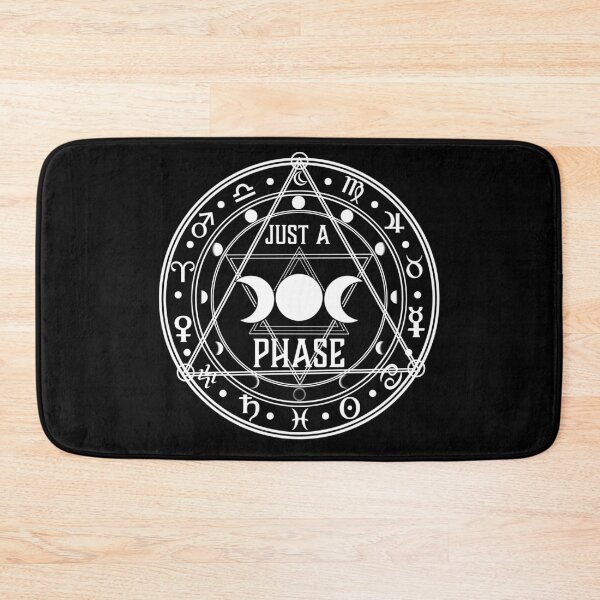 Item preview, It's Just a Phase in White designed and sold by Gayle Yeier.
