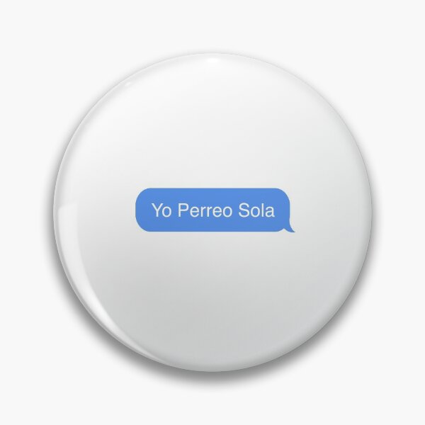 Item preview, Yo perreo sola message designed and sold by mangorolo.