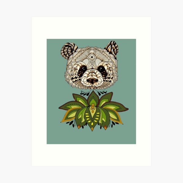 Pandalas Coloring Book: Relax with Panda and Mandala Zentangle