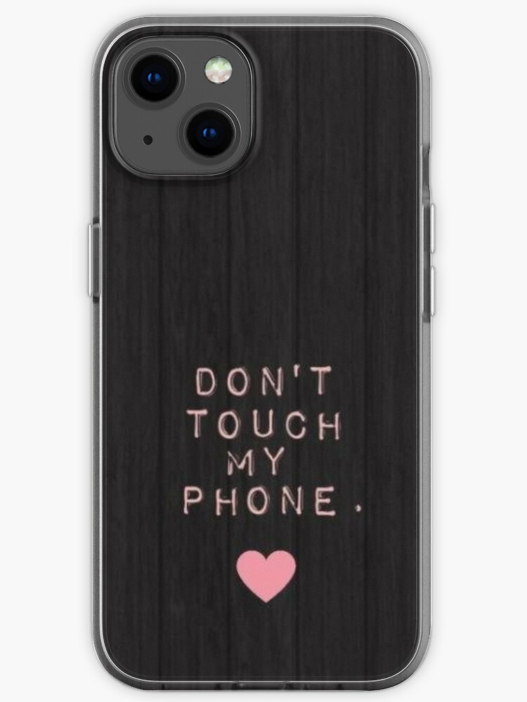 Funda de iPhone «No toques mi celular» de Tishoko | Redbubble