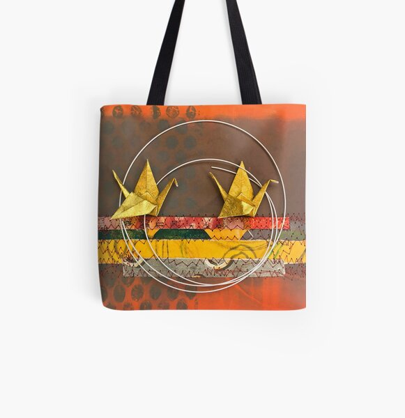 Long Flag Home All Over Print Tote Bag