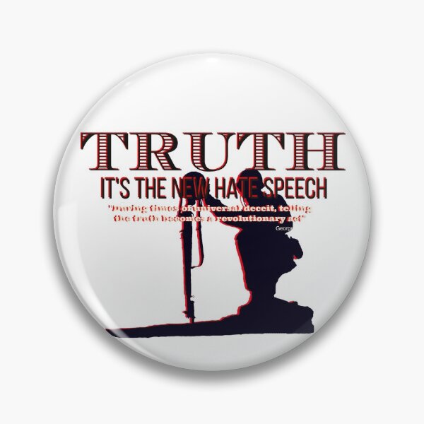 Item preview, Truth ~ The New Hate Speech designed and sold by Vince Scaglione.