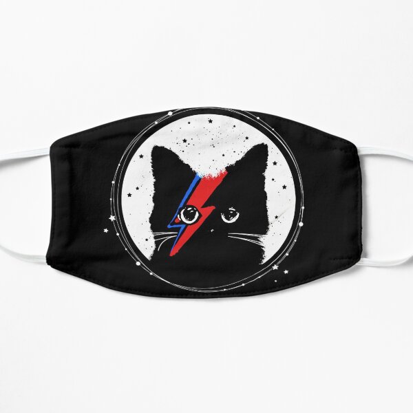 supermeow david shirt bowie smoking gift for fans and lovers Flat Mask