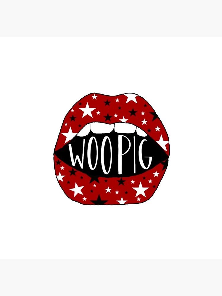Discover arkansas woo pig stars lips Pin Button