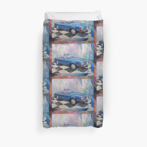 1976 Mercedes Benz 450 SL Duvet Cover