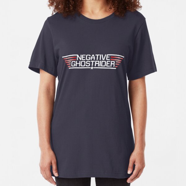 Negative Ghostrider the Pattern is Full Slim Fit T-Shirt
