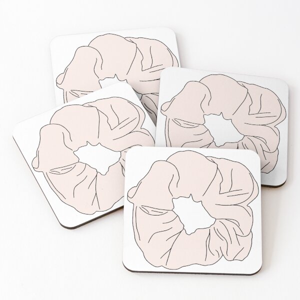 Item preview, blush scrunchie designed and sold by maddyalarcon.