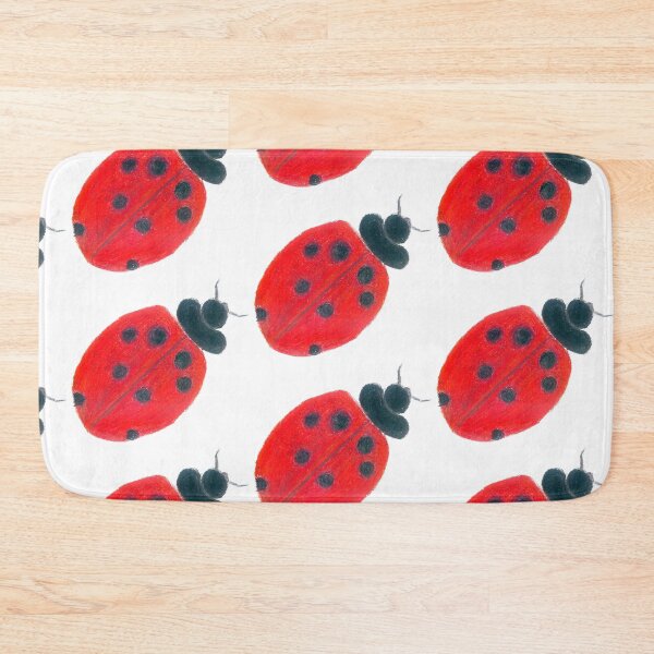 Item preview, oil pastel of a ladybug designed and sold by lion-house.
