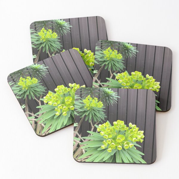 Item preview, green and brown flower landscape designed and sold by SavannahSale.