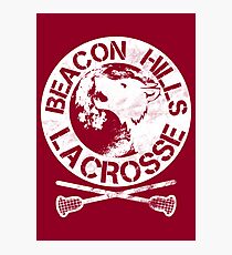 Beacon Hills Lacrosse Photographic Print