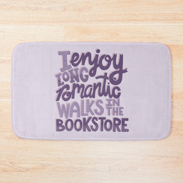 Item preview, Romantic Walks in the Bookstore PURPLE designed and sold by Kit Cronk.