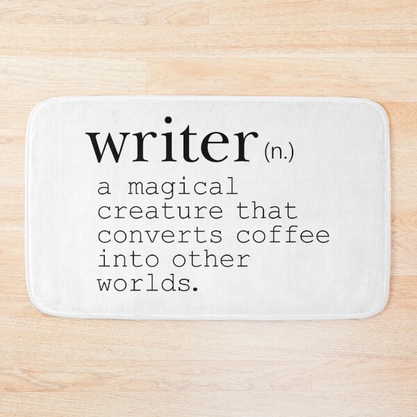 Item preview, Writer Definition - Convert Coffee into Worlds designed and sold by Kit Cronk.