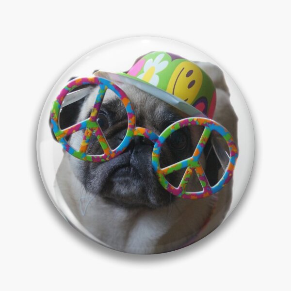 Item preview, Retro Colorful Pug  designed and sold by ashleymanheim.